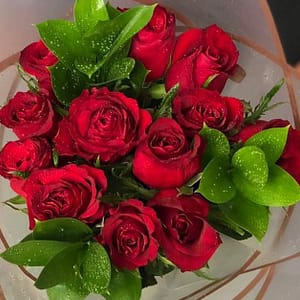 12, 20, 30, 25, Or 100 Roses â Handheld Bouquet; In A Choice Of Color Dubai Shafqa.com Online Shopping, Best Prices in Dubai UAE